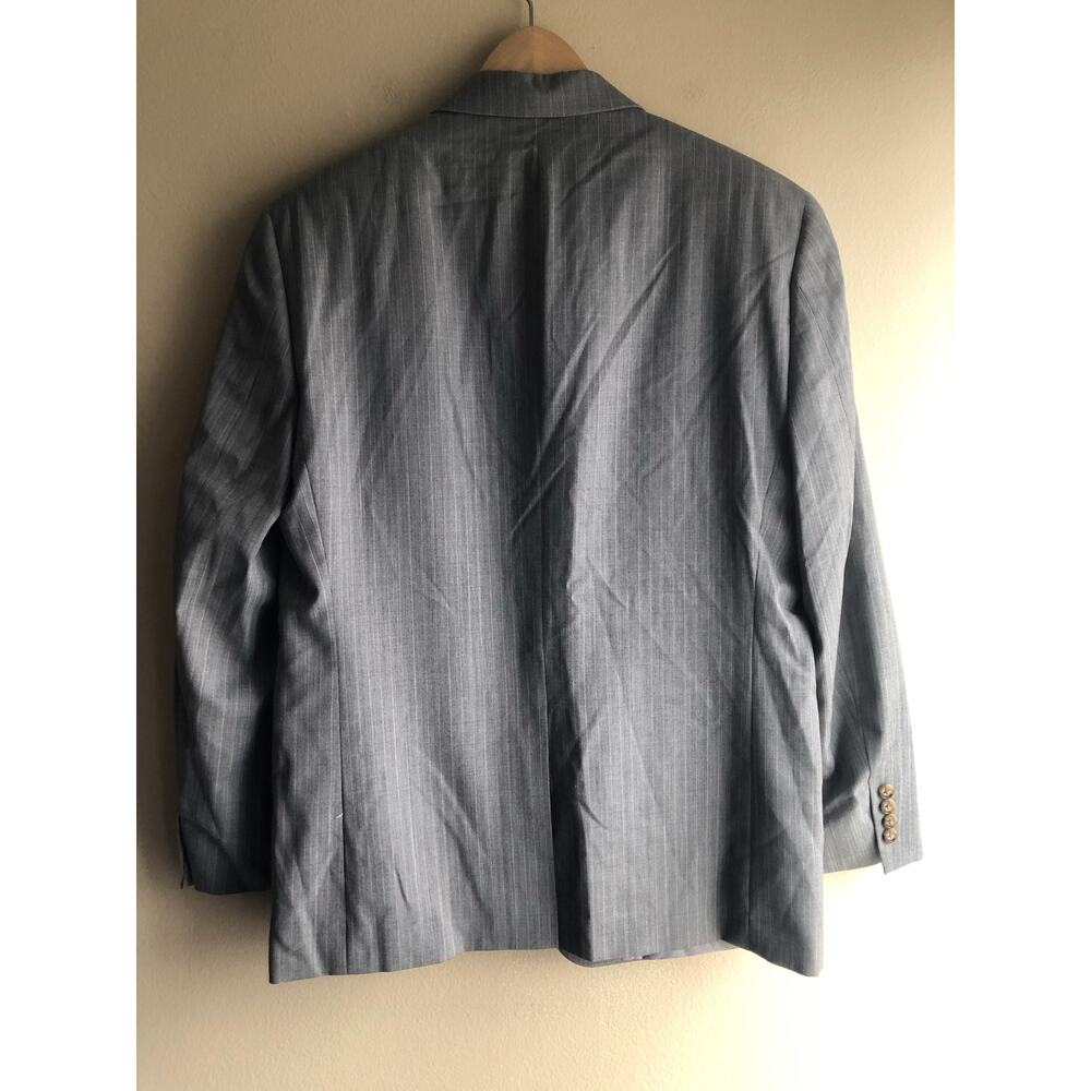 Lauren Ralph Lauren Men Gray Wool Suit Jacket Size 42R - Picture 7 of 14